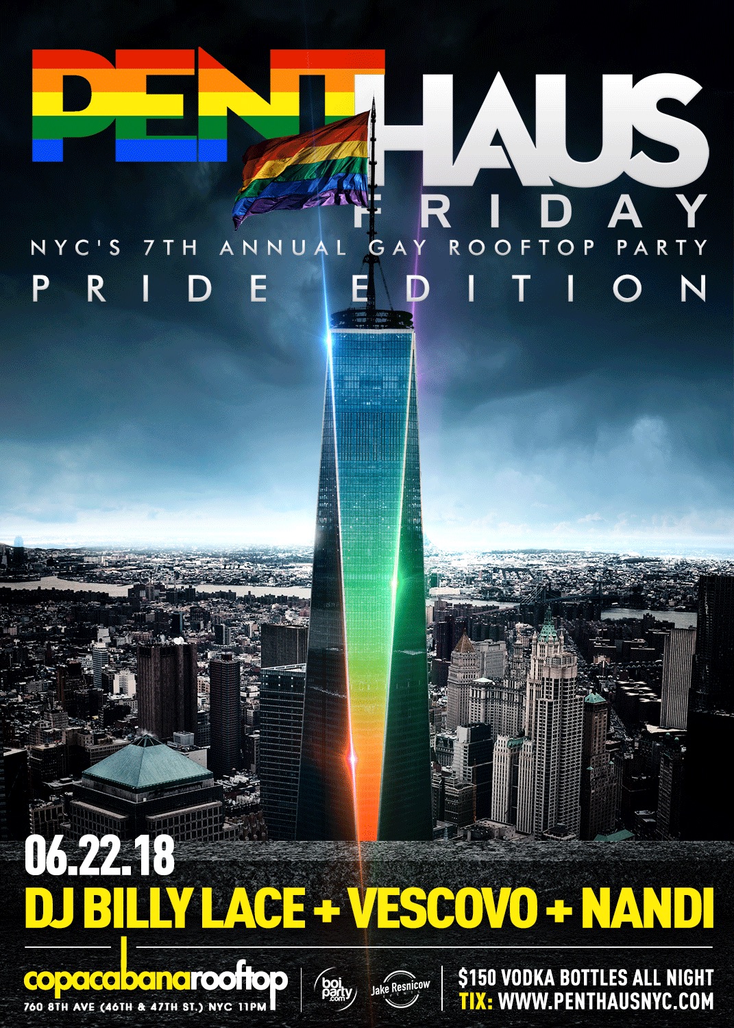 Penthaus, gay pride, nyc pride, gay party, chrisryannyc, boiparty, jake resnicow, gay dance party, nyc gay nightlife, lgbtq party